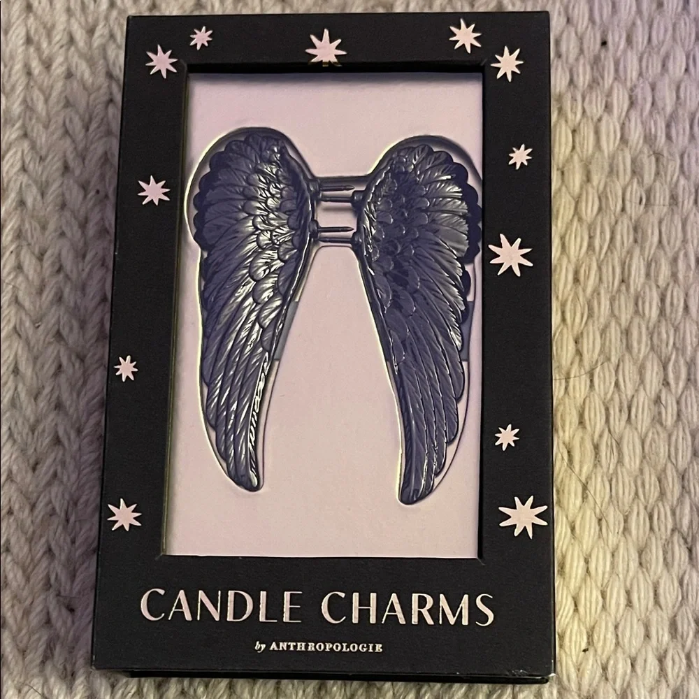 Silver Wings Candle Charms from Anthropologie.
